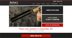 Desktop Screenshot of deckersjewelryandpawn.com